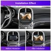 2+32G Wireless Car Play Double Din Car Stereo Radio Compatible with Malibu 2011-2015,9 "Touchscreen Radio Audio Receiver with Wireless Android Auto Support Bluetooth,SWC,Camera,GPS Navigation view 2