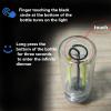 2 PCS Retro Car Lamp, Touch Adjustment Led Mini Light Bulb, 5V USB Adjustable Brightness Level, Non-Glaring Light for Driving Safety, Provides Ambient Lighting for a Nostalgic, Retro Vibe (red) view 4