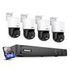 ANNKE 3K PoE Security Camera System, 5-in-1 16CH 12MP NVR, 4X 3K 340Pan 110Tilt PoE Cams with PT Auto-Tracking, 2-Way Audio, Color Night Vision, 2.8mm Lens for Home Surveillance (6TB HDD Included) view 1