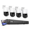 ANNKE 3K PoE Security Camera System, 5-in-1 16CH 12MP NVR, 4X 3K 340Pan 110Tilt PoE Cams with PT Auto-Tracking, 2-Way Audio, Color Night Vision, 2.8mm Lens for Home Surveillance (3TB HDD Included) view 1