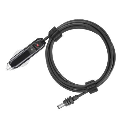 Dpofirs Mini DC Power Cable, Satellite DC Car Adapter Charger Power Supply Cable, 18AWG Water Resistant Mini Cable for Trucks Buses Lorries Ships (10m / 32.8ft)
