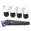 ANNKE 3K PoE Security Camera System, 5-in-1 16CH 12MP NVR, 4X 3K 340Pan 110Tilt PoE Cams with PT Auto-Tracking, 2-Way Audio, Color Night Vision, 2.8mm Lens for Home Surveillance (8TB HDD Included) view 1