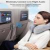 Airplane Bluetooth Adapter for Headphones Airpods: Wireless Transmitter Bluetooth Splitter 2 Devices for Plane with Aptx Adaptive - Earbuds Airline Audio Jack Connector for Travel or Tv view 2