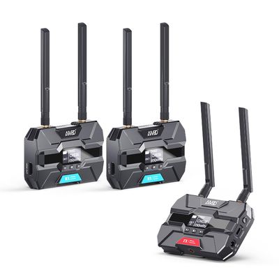TIMBOOTECH Wireless HDMI Transmitter and 2 Receivers