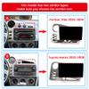 [2G 64G] Android Car Stereo FM Radio Carplay Android Auto 9" Touchscreen Headunit Media Player with Backup Camera for Toyota Corolla Matrix 2003 2004 2005 2006 2007 2008 LHD view 2