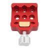 Telescope Dovetail Clamp Aluminum Alloy Multifunction Dovetail Saddle Clamp Mount Base Telescope Camera Accessories view 2