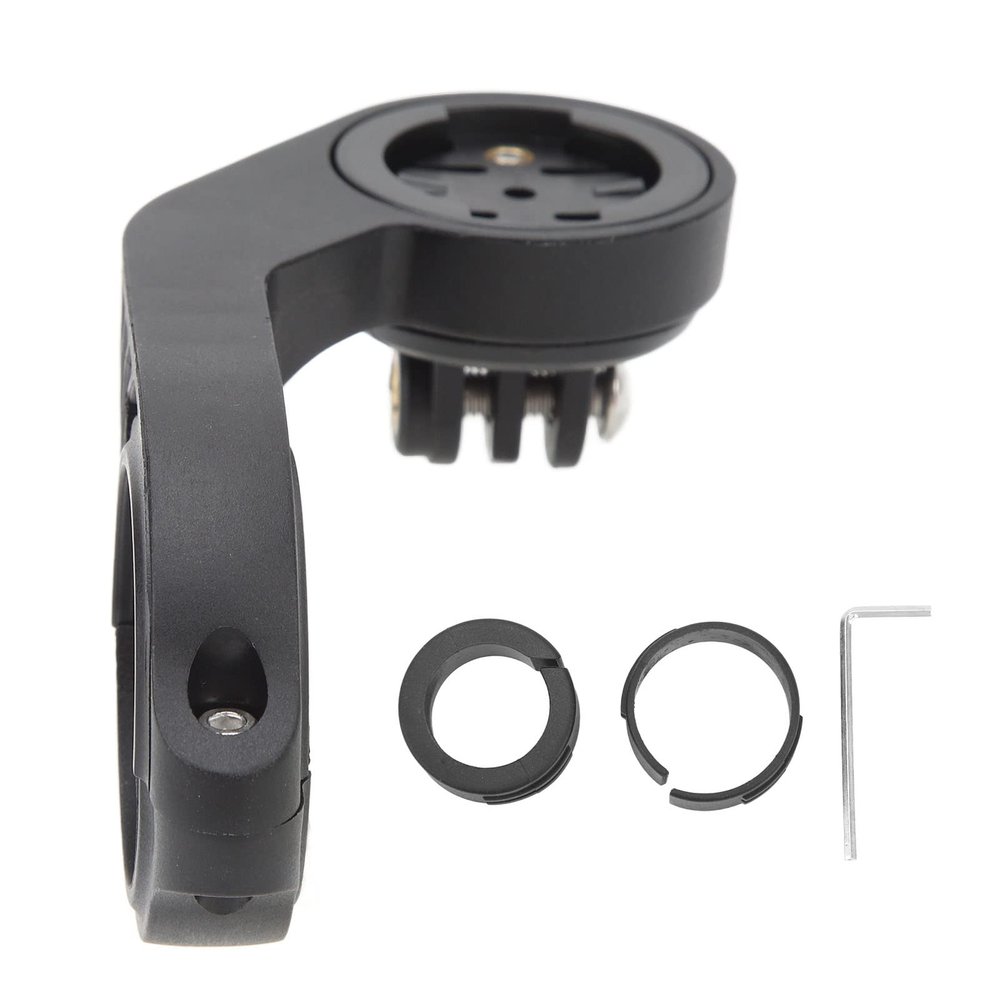 Zerodis Accessories Bracket Universal Interface Standard Design Nylon Computer Holder Good Stability Easy Installation for 25.4 Mm Handlebar 31.84 Computer Mount (#2)