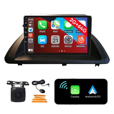 [2G 64G] Android Car Stereo FM Radio Carplay Android Auto 9" Touchscreen Headunit Media Player with Backup Camera for Lexus CT200h 2011 2012 2013 2014-2017 Basic Versrion