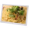 15 Inch Metal Digital Photo Frame LCD High Definition Screen Loop Play Pictures and Videos Advertising Machine(Silver) view 1