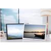 15 Inch Metal Digital Photo Frame LCD High Definition Screen Loop Play Pictures and Videos Advertising Machine(Silver) view 3