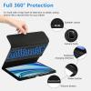 BQSS for iPad Pro 13 inch Case with Keyboard (M5/M4, 2025/2024), 7 Colors Detachable Backlit Keyboard for iPad Pro 13, Flip Stand Case with Pencil Holder, Auto Sleep/Wake, Multi-use Mode, Black view 4