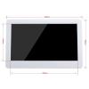 10.1-inch Digital Photo Frame, Loop Playback of Video and Pictures, Music Playback, Suitable for Home and Business Use(Black) view 2