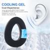 PXC 550 Cooling Gel Ear Pads Replacement Ear Pads Cushions Compatible with Sennheiser PXC 480 PXC 550 PXC 550-II MB 660 UC MB 660 MC Headphones High-Density Memory Foam Earpads Ear Cups Cover (Black) view 2