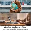 Keyboard Case for Samsung Galaxy Tab A9 Plus/A9+ 5G 11 Inch 2023, Galaxy Tab A9 Plus Case with Keyboard, with S Pen Holder Galaxy Tab A9+ 11" (SM-X210/X216/X218) Keyboard Case, Marbling 11 view 3