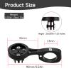 ZIDAOKA Bike GPS Computer Mount,Aero Bar Bike Computer Mount Designed for 22.2mm & 22.4mm Handlebars Work for Garmin,for Wahoo,for Bryton & for Cateye,Sport Camera Integrated Bike Light Bracket view 3