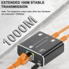 Mxtgifar 3 Port Ethernet Splitter - 1 in 2 Out High Speed 1000Mbps Gigabit Ethernet Splitter with USB Power Cable for Cat5/5e/6/7/8 Cable view 2