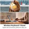 Keyboard Case for Samsung Galaxy Tab A9 Plus/A9+ 5G 11 Inch 2023, Galaxy Tab A9 Plus Case with Keyboard, with S Pen Holder Galaxy Tab A9+ 11" (SM-X210/X216/X218) Keyboard Case, Orange Cat view 3