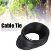 Respicefinem Galvanized Iron Wire Cable Tie 100-Meter Roll 0.55mm Diameter for DIY Projects Gardening Electronics Organization and More Wire Cable Clips Organizer Holders Clamps view 2