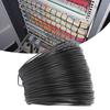 Respicefinem Galvanized Iron Wire Cable Tie 100-Meter Roll 0.55mm Diameter for DIY Projects Gardening Electronics Organization and More Wire Cable Clips Organizer Holders Clamps view 4