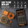 Raddy RF320 APP Control Shortwave Radio, AIR/FM/AM/VHF/SW/WB Receiver, Portable Radio Rechargeable w/ 9.85 Ft Wire Antenna (Yellow) view 2
