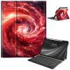 Keyboard Case for Samsung Galaxy Tab A9 Plus/A9+ 5G 11 Inch 2023, Galaxy Tab A9 Plus Case with Keyboard, with S Pen Holder Galaxy Tab A9+ 11" (SM-X210/X216/X218) Keyboard Case, Red Galaxy view 1