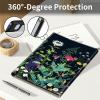 Keyboard Case for Samsung Galaxy Tab A9 Plus/A9+ 5G 11 Inch 2023, Galaxy Tab A9 Plus Case with Keyboard, with S Pen Holder Galaxy Tab A9+ 11" (SM-X210/X216/X218) Keyboard Case, Wildflowers view 4