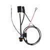 Advanblack Wire Harness Low Rider ST Audio Power Harness for Rockford Fosgate Audio On St Fairing view 1