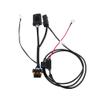 Advanblack Wire Harness Low Rider ST Audio Power Harness for Rockford Fosgate Audio On St Fairing view 2