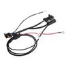 Advanblack Wire Harness Low Rider ST Audio Power Harness for Rockford Fosgate Audio On St Fairing view 3