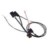 Advanblack Wire Harness Low Rider ST Audio Power Harness for Rockford Fosgate Audio On St Fairing view 4