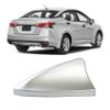 Ramble- for Nissan (Versa Sedan 2012-2019) | N17,Antenna Shark Fin,Car Roof Aerials Replacement, Accessories (Advanced Style,Silver) view 1