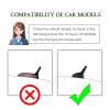 Ramble- for Nissan (Versa Sedan 2012-2019) | N17,Antenna Shark Fin,Car Roof Aerials Replacement, Accessories (Advanced Style,Silver) view 2