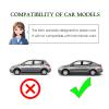 Ramble- for Nissan (Versa Sedan 2012-2019) | N17,Antenna Shark Fin,Car Roof Aerials Replacement, Accessories (Advanced Style,Silver) view 3