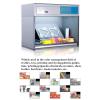 6-Light Color Assessment Cabinet Box, LED Light Box Color Matching Cabinet, LCD Display Sources Color Matching Cabinet with Viewing Platform view 2