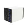 CDZHLTG 5 Bay 3 x 5.25 Drive Bays Hard Disk Enclosure HDD Hot Swap Cage Mobile Rack for 5 x SATA 3.5 HDD, 5 x SATA 2.5 HDD, SAS HDD view 1