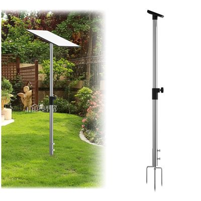 Starlink Gen 3 Pole Mount Kit  Heavy Duty 4.6ft Adjustable Ground Stand with 3-Prong Stabilizer  Stainless Steel Starlink Mount for High Winds  360 Rotating Satellite Dish Holder & Pipe Adapter