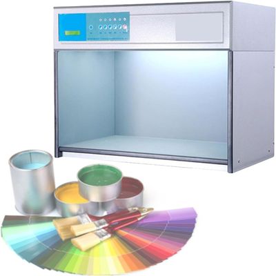 Six Light Sources Color Matching Cabinet, Color Assessment Cabinet, Lab Color Matching Light Box, LED Light Box Color Matching Cabinet