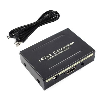 1080P HDMI Audio Extractor SPDIF Optical and RCA(L/R) Stereo Analog Outputs Video Audio Splitter Converter Accessory