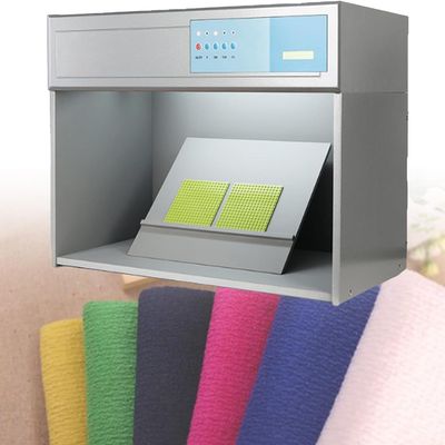 LPLYAA Lab Color Matching Light Box, Color Assessment Cabinet, Color Matching Light Box Tester, Color Matching Cabinet, 6 Light Source Color Mixing Box