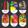 Professional Color Matching Box with 7 LED Light Sources & 45 Viewing Table,Color Evaluation Cabinet for Accurate Color Assessment of Printed/Hardware/Leather/Plastic/Fabric view 2