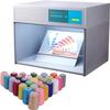 LPLYAA Color Matching Cabinet, Color Assessment Box, 6 Light Source Color Matching Boxes, D65 /TL84 /F/UV/CWF/ TL83 for Printing Textile Hardware, Leather, Plastic Fabrics view 1