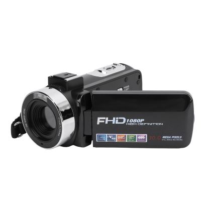 Bewinner 1080P Video Camera Camcorder, 30MP Digital Vlogging Camera, 8X Digital Zoom Camcorder with Fill Light, 1500mAh Battery, 3 inch Rotatable TFT Screen