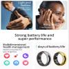 Women's/Men's Activity and Fitness Tracking Ring with Calorie/Heart Rate/Blood Oxygen/Sleep Monitoring Functions Compatible with Android and iOS(Silver,10#) view 2