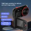 Wisoqu 1520P Digital Camera, 72MP Autofocus Kids Camera Selfie with Front and Rear Screen, 16X Digital Zoom, Compact Travel Vlogging Video Camera Gift for Kid Teen Beginner (Black) view 4
