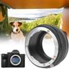 AI Lens Adapter Ring, Manual Focus NEX Camera, Aluminum Alloy, Black view 4