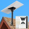 Starlink Gen 3 Mount Heavy Duty Pivot Roof Mount Kit Compatible with Gen3 / V3 Starlink Standard DishAdjustable 360 , Includes Pipe Adapter view 1