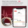 Wearable Smart Ring Healthy, Blood Oximetry, Sleep, Exercise Monitoring and Tracking Ring for iOS and Android(Gold,9#) view 3