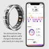 Wearable Smart Ring Healthy, Blood Oximetry, Sleep, Exercise Monitoring and Tracking Ring for iOS and Android(Gold,9#) view 4
