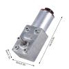Gear Reduction Box Dc 12V Geared Motor High Worm Gear Reducerwith Encoder Srong Self Locking (10RPM) view 2