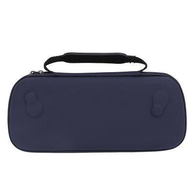 Zopsc Hard Case for ROG Ally X 2024 RC72LA, 2023 RC71L for Claw A1M, Portable Protective Hard Shell Carrying Case with Pockets for Home Travel (Dark Blue)